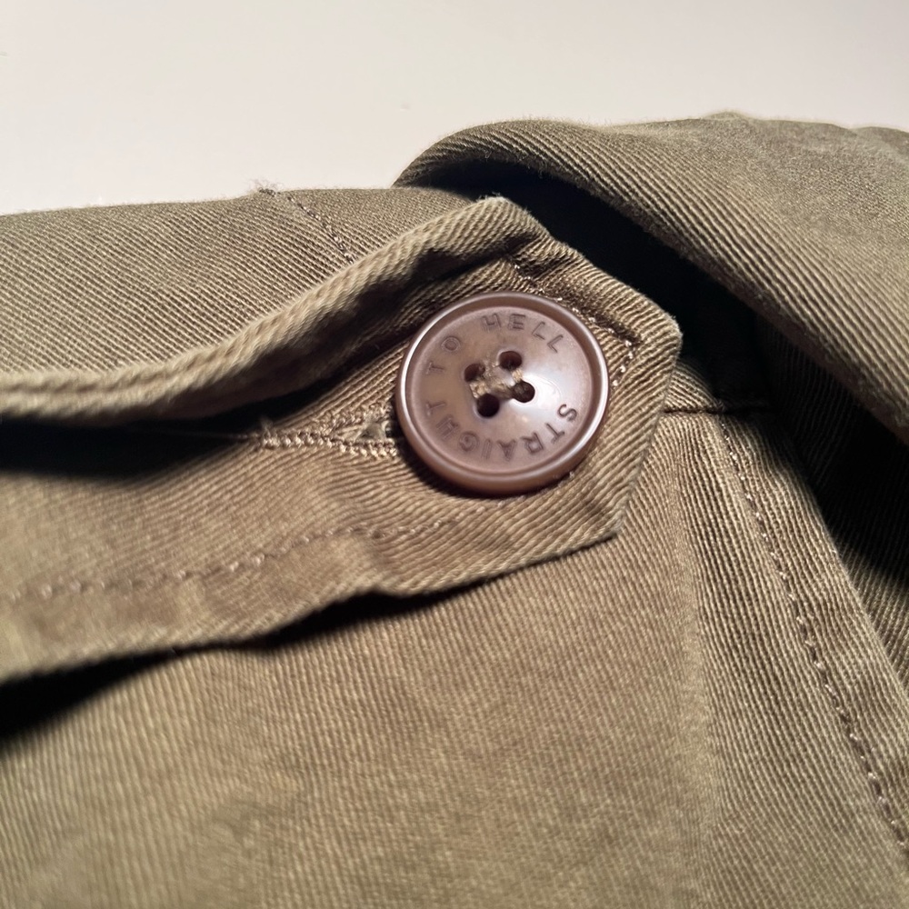 Straight To Hell Green Fishtail Parka medium - Picture 7 of 11